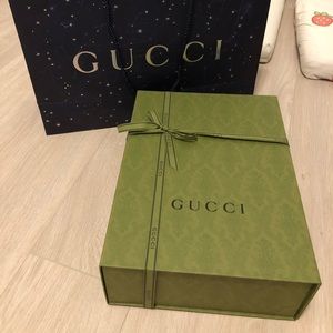 Gucci Box with Bag